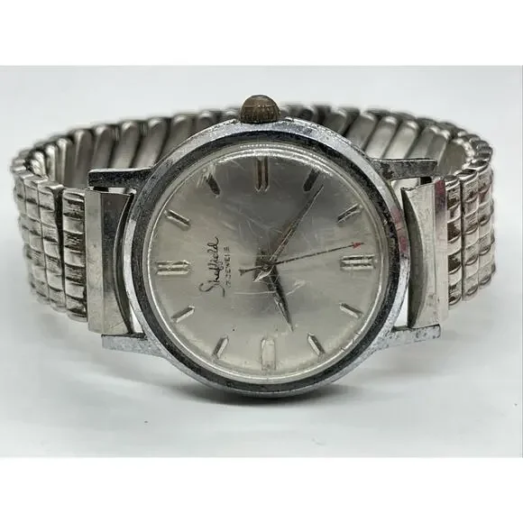 Vintage Sheffield 17 Jewel Mechanical Dress Watch REPAIR PARTS